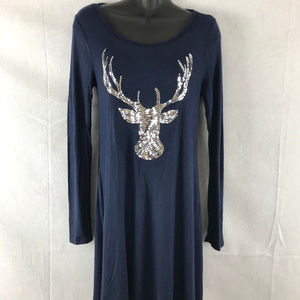 12PM By Mon Ami Womens Tunic Top Sz Small Shirt